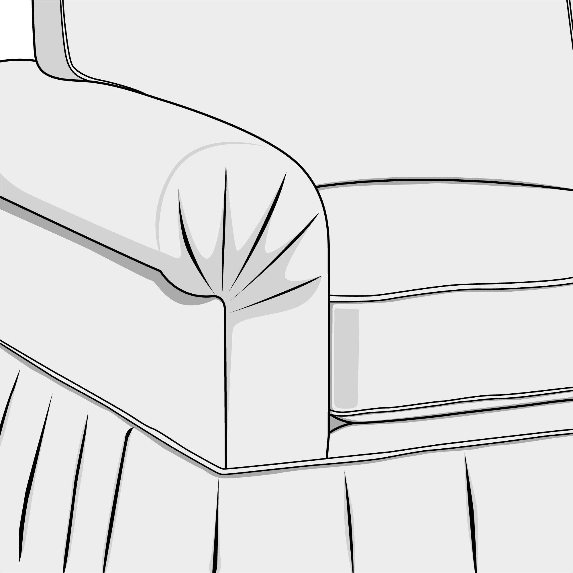 折叠式扶手-沙发扶手的类型-沙发指南